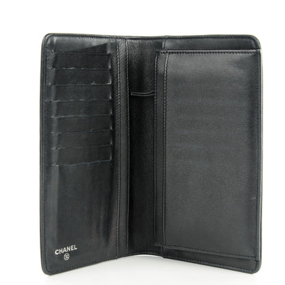 Chanel Caviar Sevruga Yen Wallet Black 5 of 8