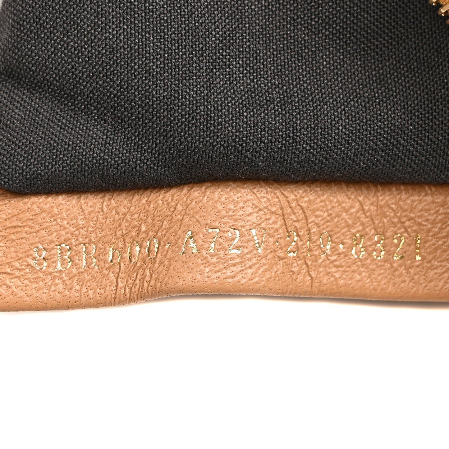 Nappa FF 1974 Embossed Baguette Miele Scuro