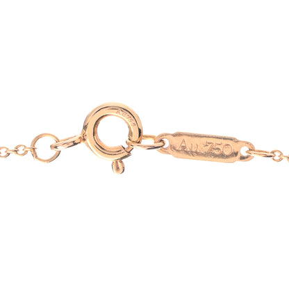 Tiffany 18K Yellow Gold Diamond Atlas Pierced Pendant Necklace 4 of 5