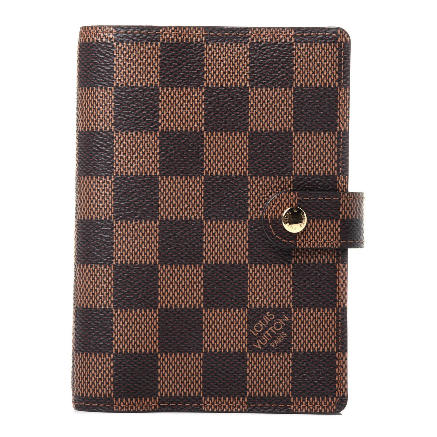 Damier Ebene Small Ring Agenda Cover