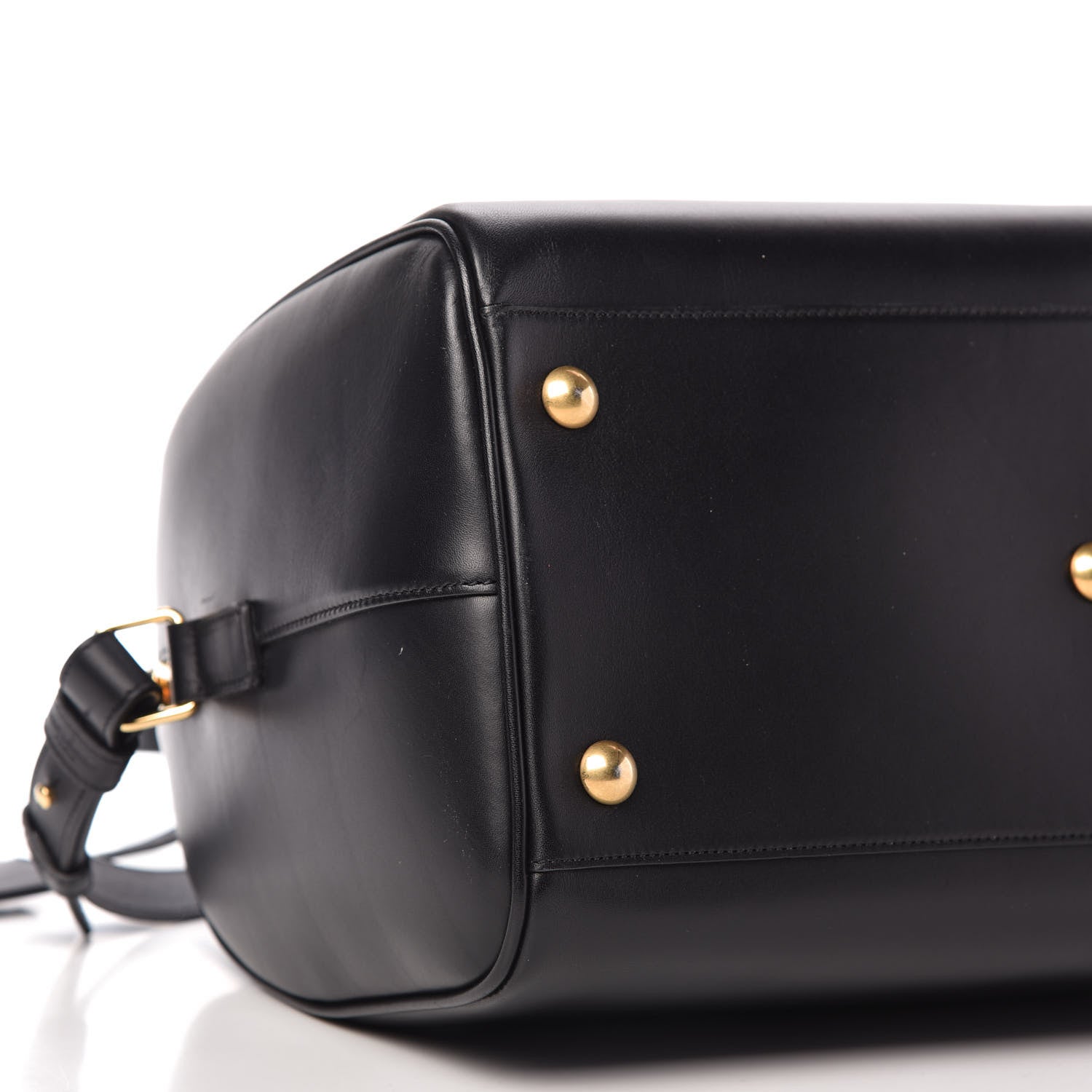 Saint Laurent Calfskin Classic Duffle 6 Black 6 of 11