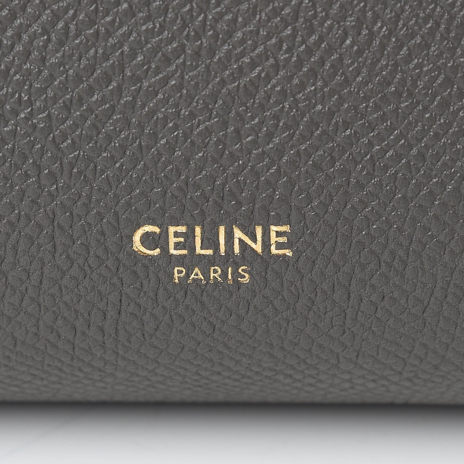 Celine Baby Grained Calfskin Micro Belt Bag Grey 7 of 11