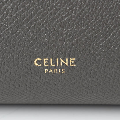 Celine Baby Grained Calfskin Micro Belt Bag Grey 7 of 11