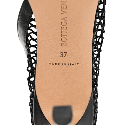 Bottega Veneta Mesh Nappa Chunky Chain Sandals 37 Black 7 of 11