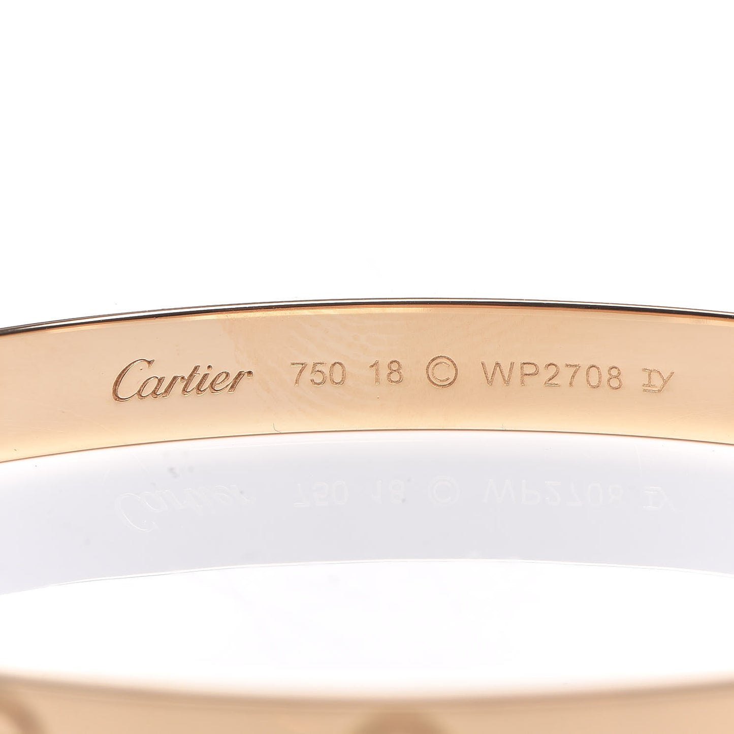 18K Yellow Gold LOVE Bracelet 18