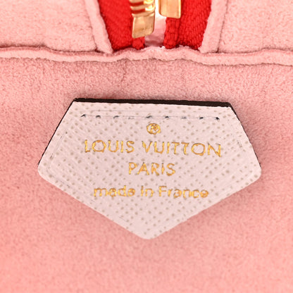 Louis Vuitton Monogram Giant Beach Pouch Rouge 6 of 10