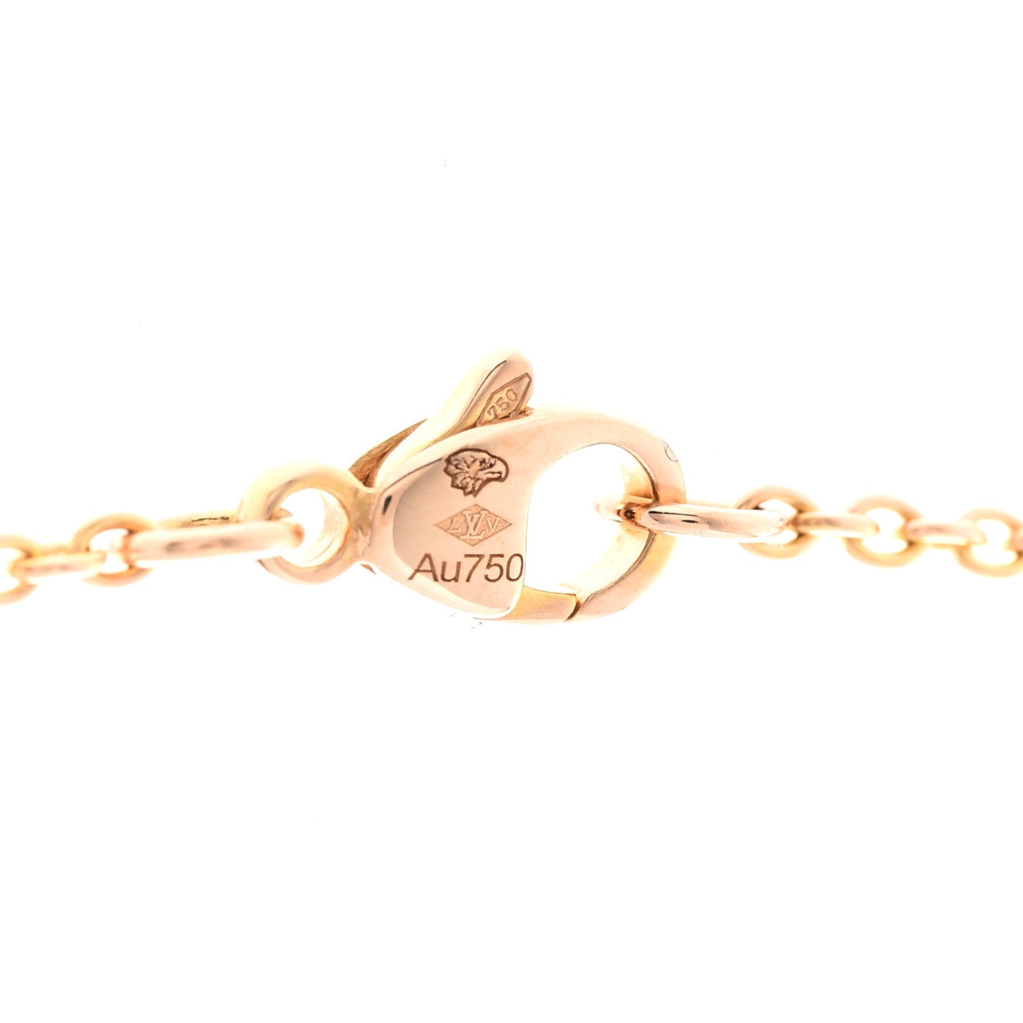 18K Pink Gold Mother of Pearl Color Blossom Star Pendant Necklace