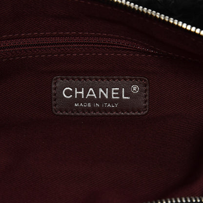 Chanel Iridescent Calfskin Fantasy Fur Backpack Grey 8 of 11