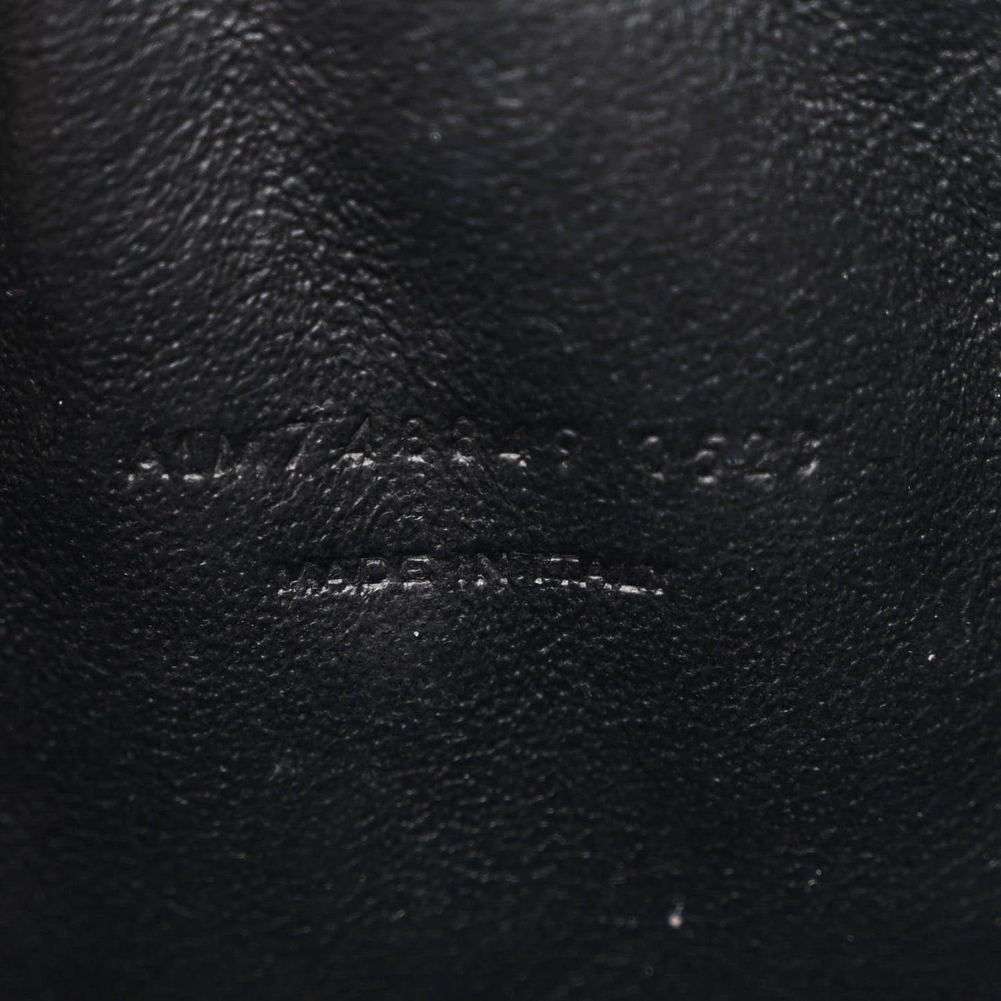 Calfskin Matelasse Monogram Mini Lou Camera Bag Black
