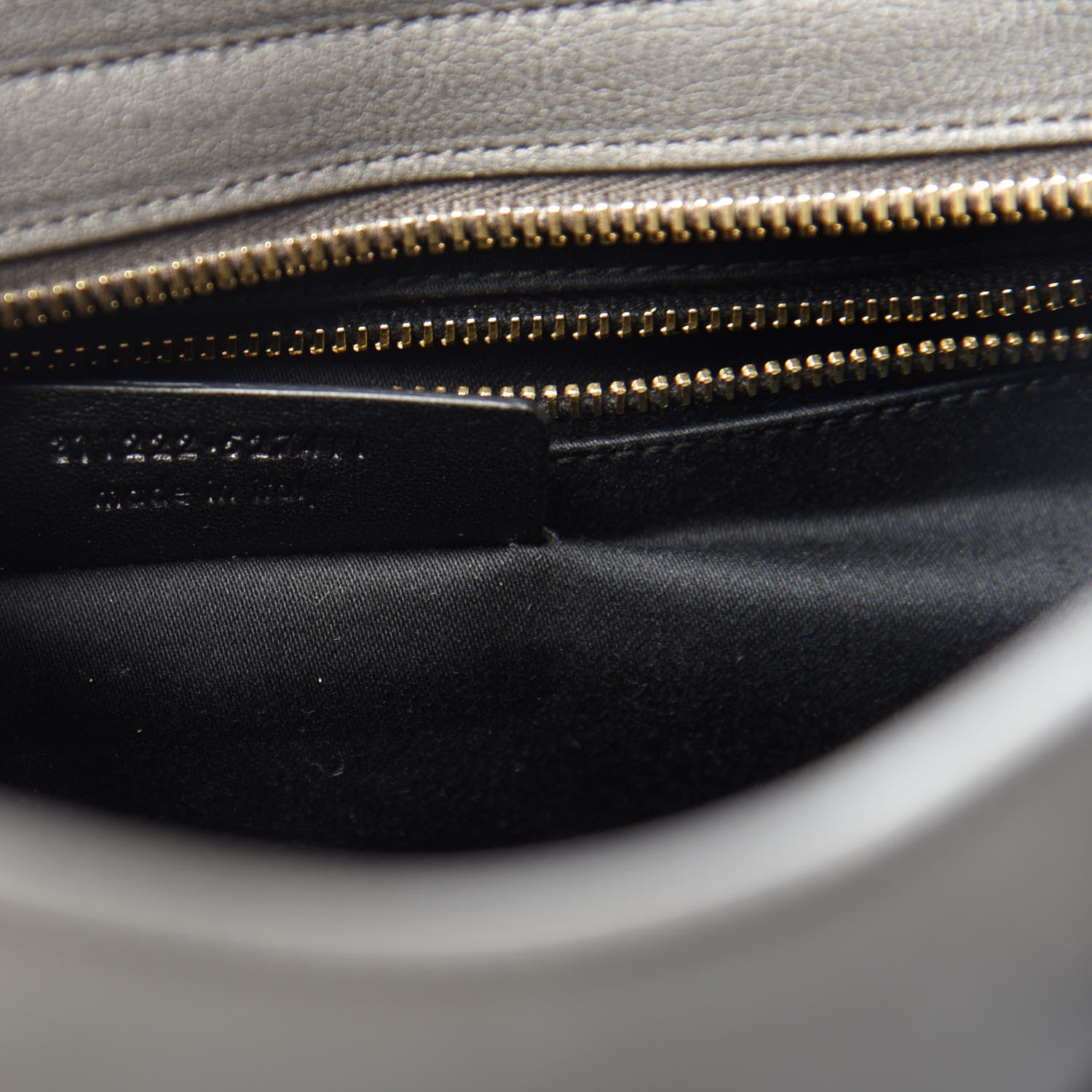Saint Laurent Sheepskin Small Cabas ChYc Grey 8 of 11