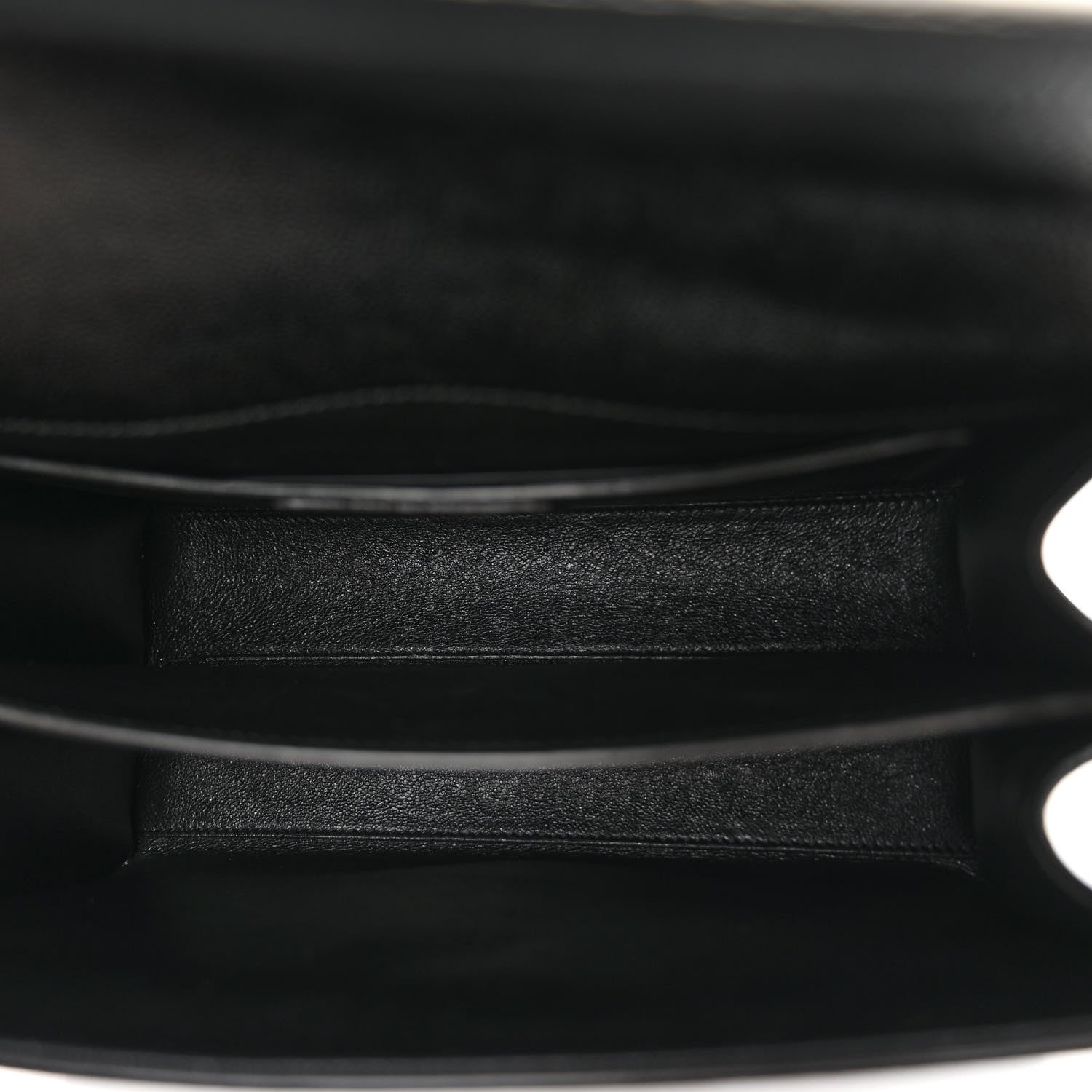 Saint Laurent Grain de Poudre Medium Classic Monogram Cassandra Top Handle Black 5 of 10