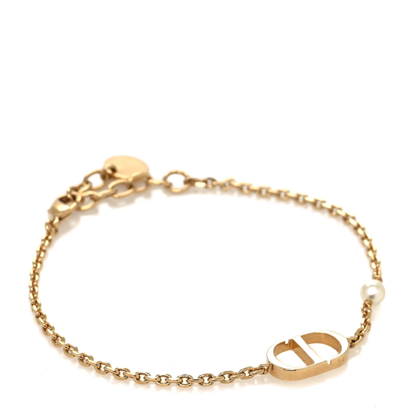 Pearl CD Bracelet Gold