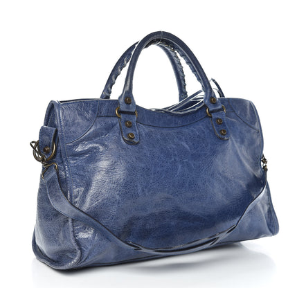 Balenciaga Chevre Classic Hardware City Indigo 4 of 15
