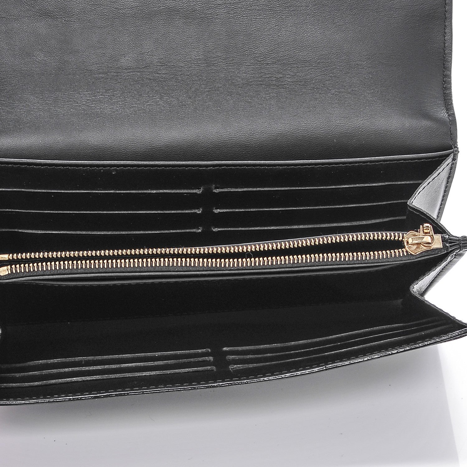 Louis Vuitton Patent Louise Wallet Black 5 of 6