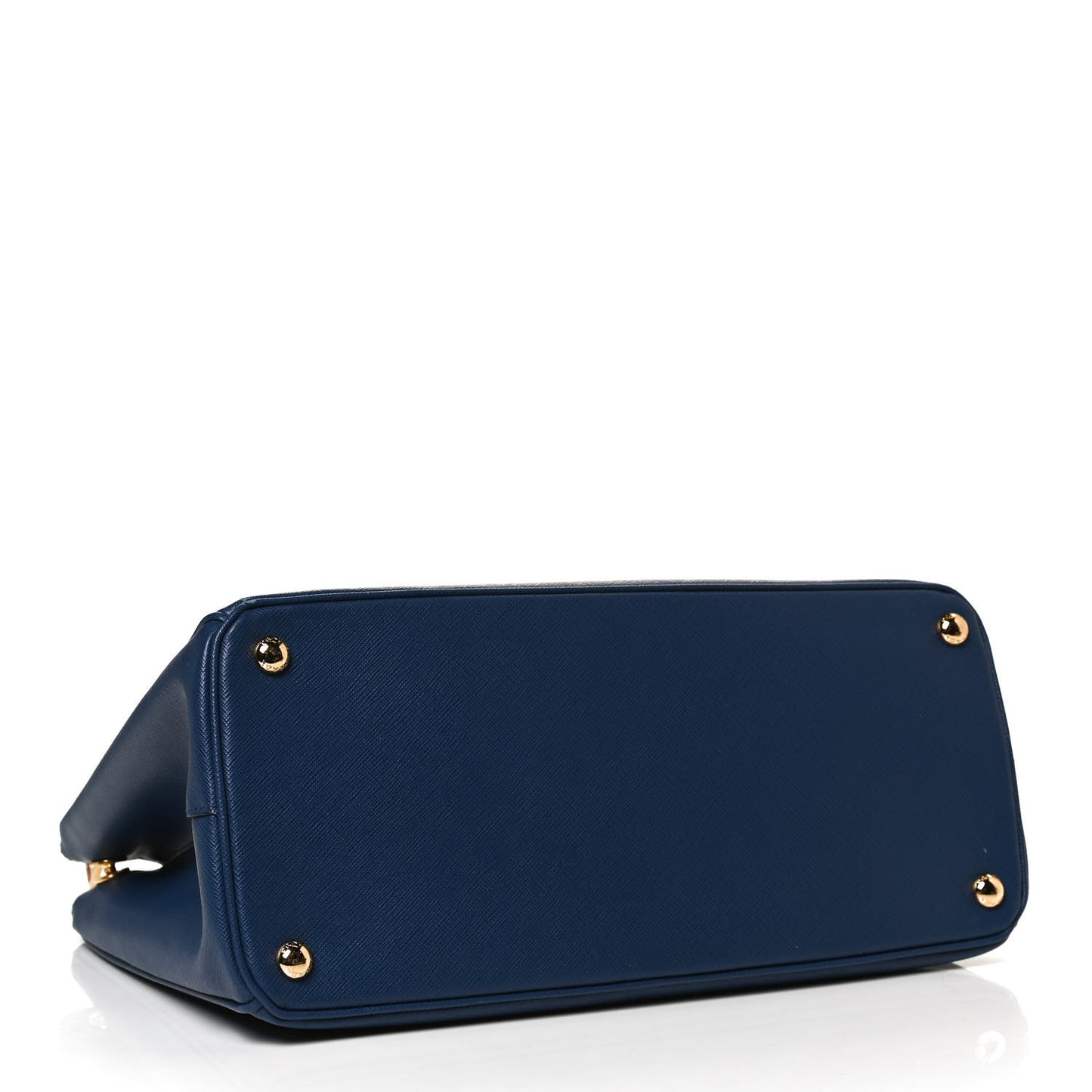 Saffiano Galleria Double Zip Tote Bleuette