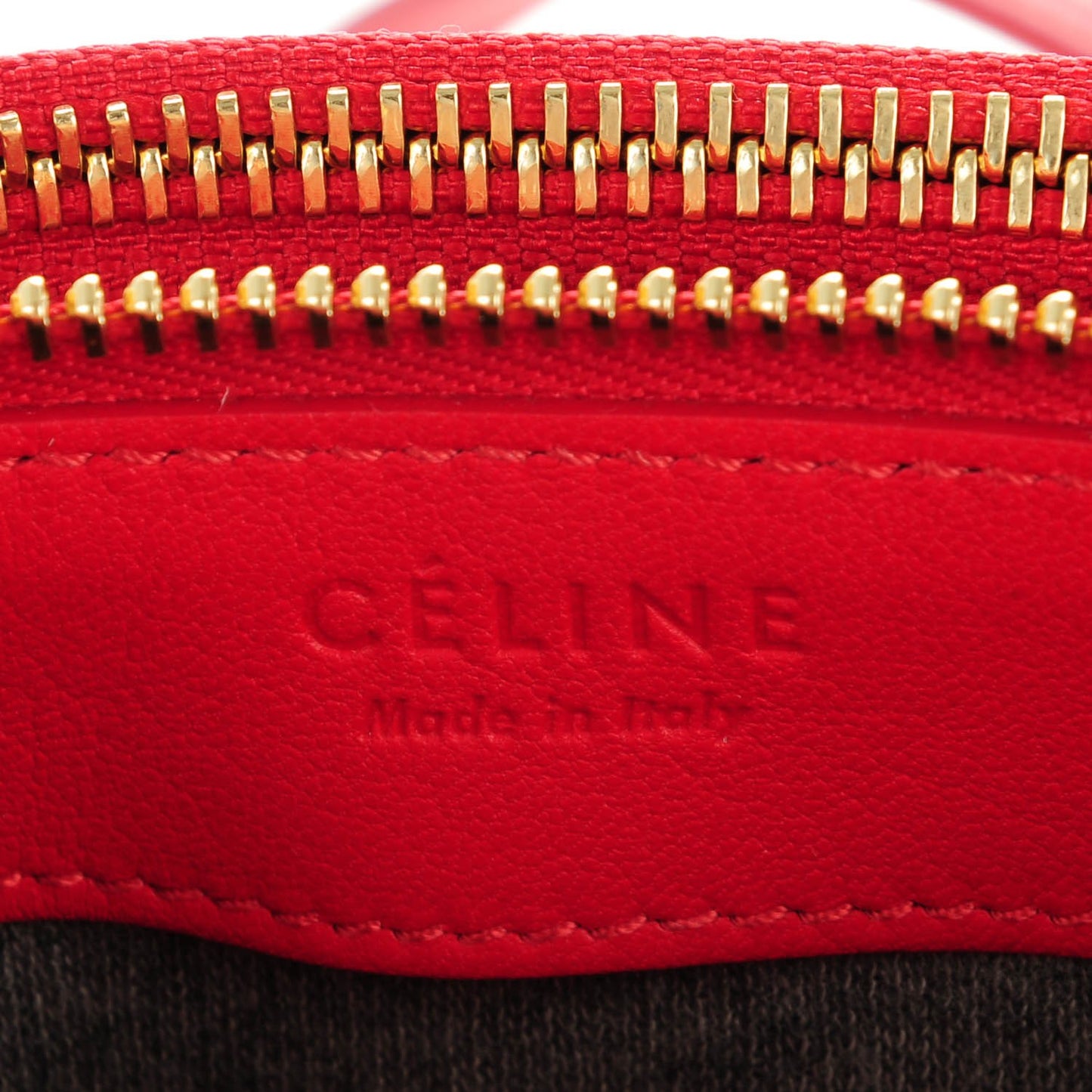 Lambskin Small Trio Crossbody Bag Red