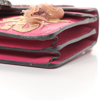 Gucci Pebbled Calfskin Embellished Guccify Small Dionysus Shoulder Bag Rosa 10 of 16