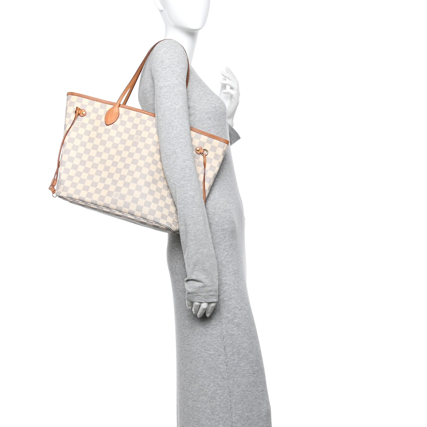 Louis Vuitton Damier Azur Neo MM Neverfull 2 of 13