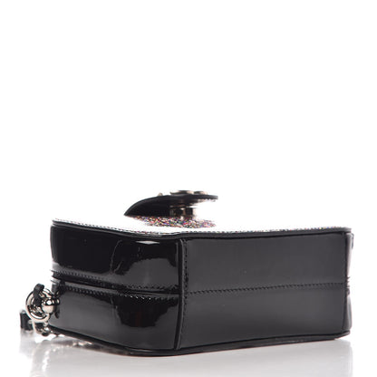 Chanel Glitter Patent Camera Case Multicolor Black 4 of 7