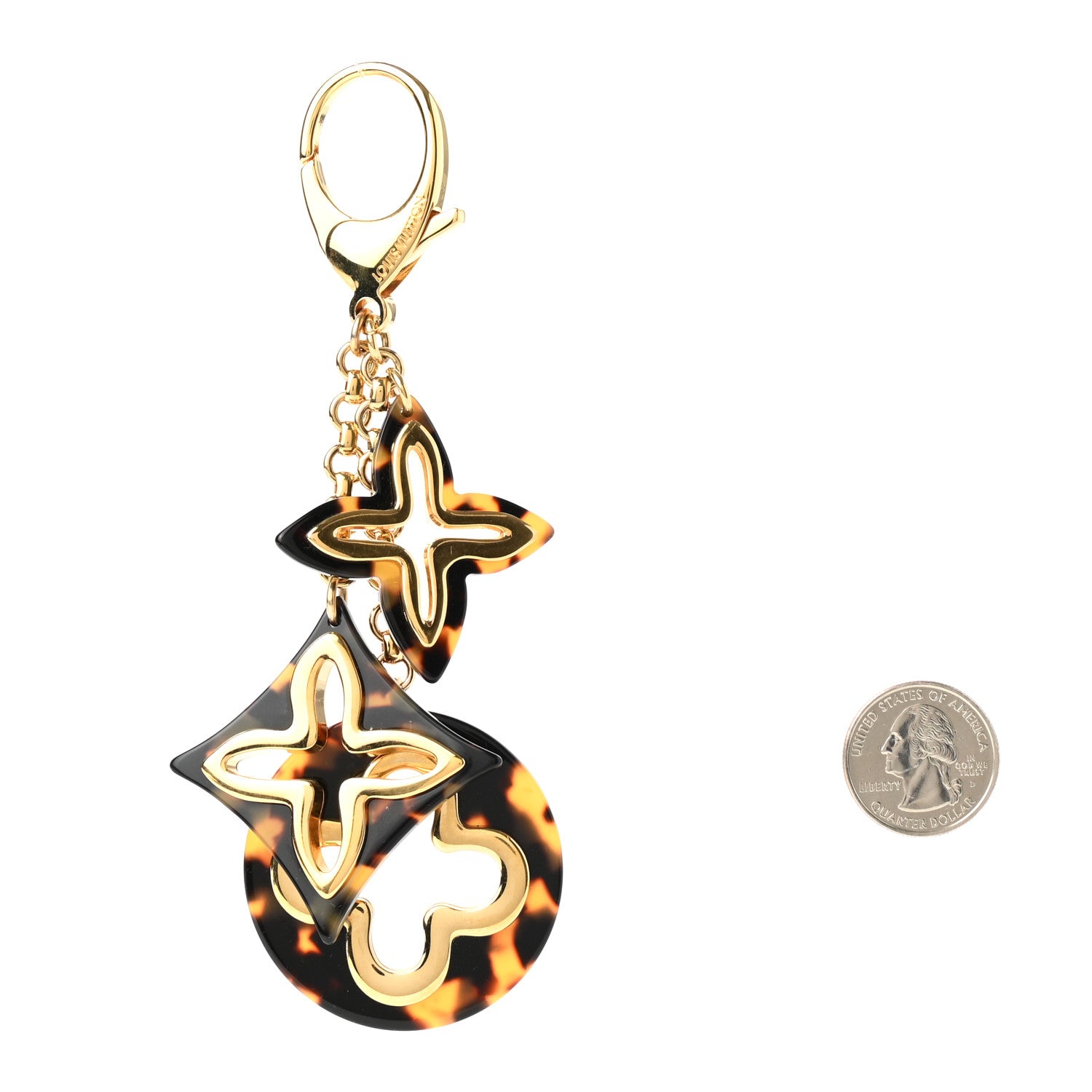 Louis Vuitton Insolence Bag Charm Ecaille 2 of 4