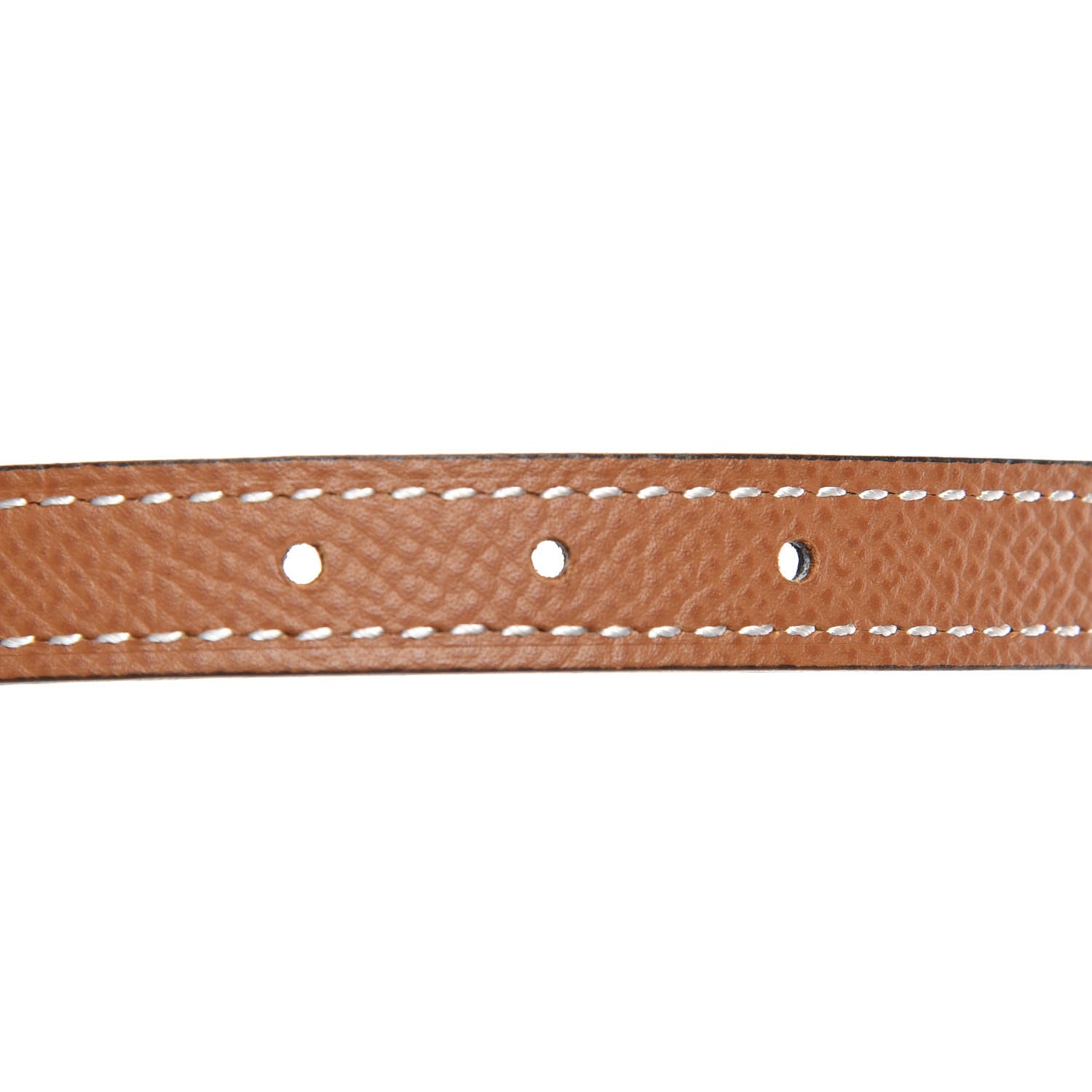 Hermes Epsom Swift 13mm Athena Belt 80 Gold Black 5 of 7