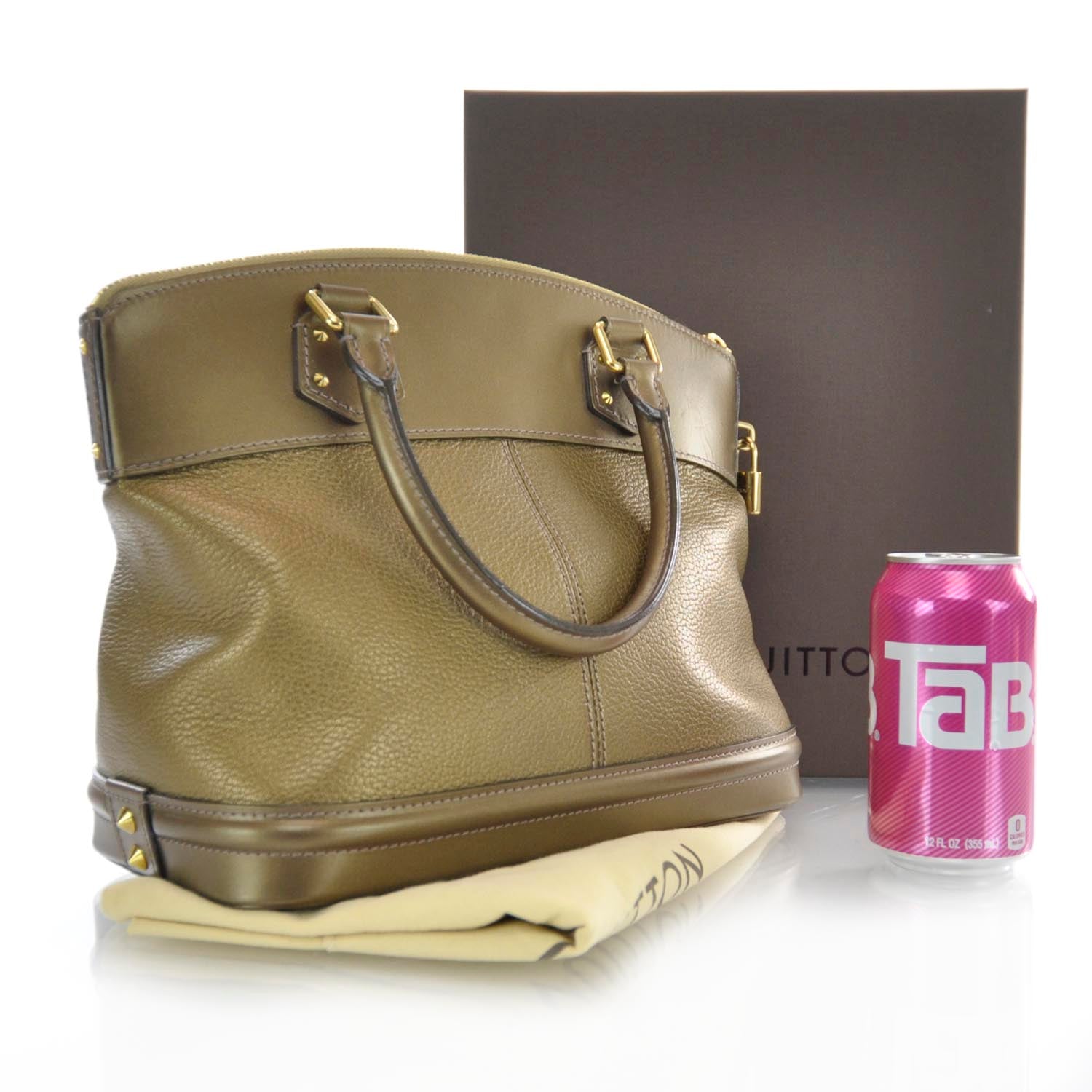 Louis Vuitton Suhali Lockit PM Bronze 3 of 9