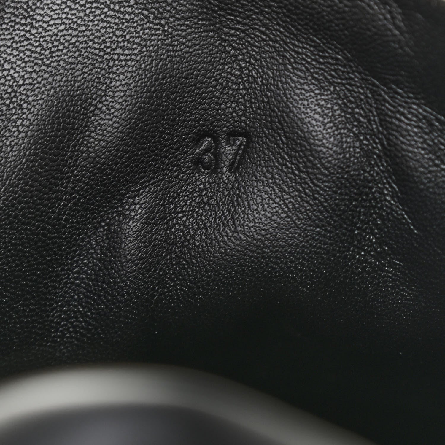 Hermes Calfskin Day Sneakers 37 Black 8 of 9
