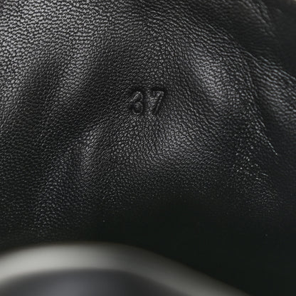 Hermes Calfskin Day Sneakers 37 Black 8 of 9