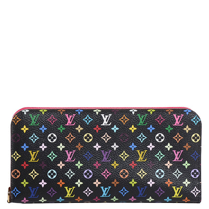 Louis Vuitton Monogram Multicolor Insolite Wallet Black Grenade 2 of 14