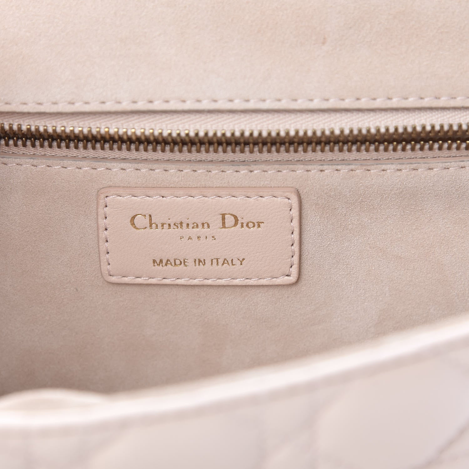 Christian Dior Lambskin Cannage Large Dioraddict Flap Rose Poudre 6 of 12