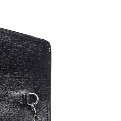 Gucci Calfskin Web Mini Dionysus Chain Wallet Black 12 of 15