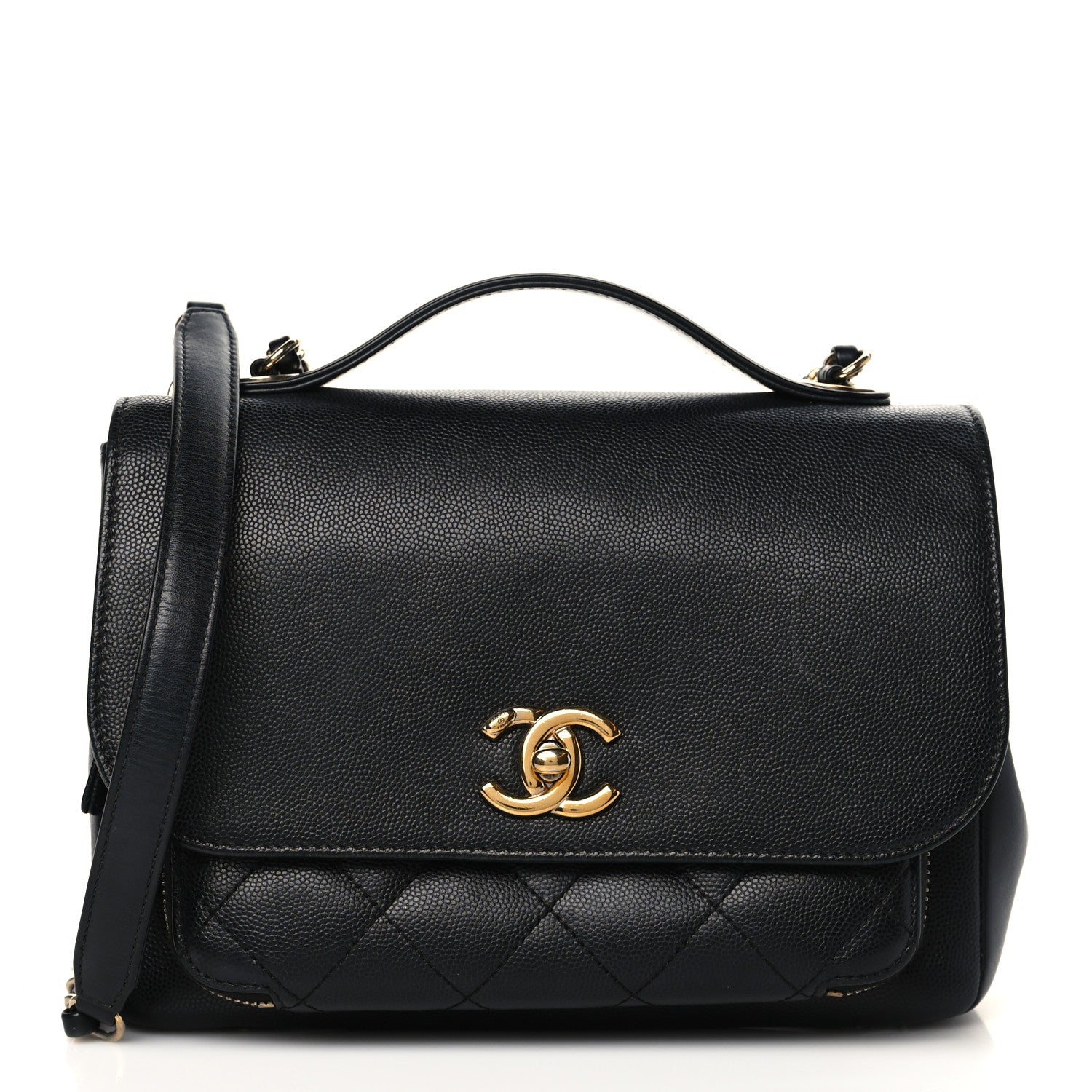 Chanel Caviar Quilted Medium Business Affinity Flap Black 1 of 9
