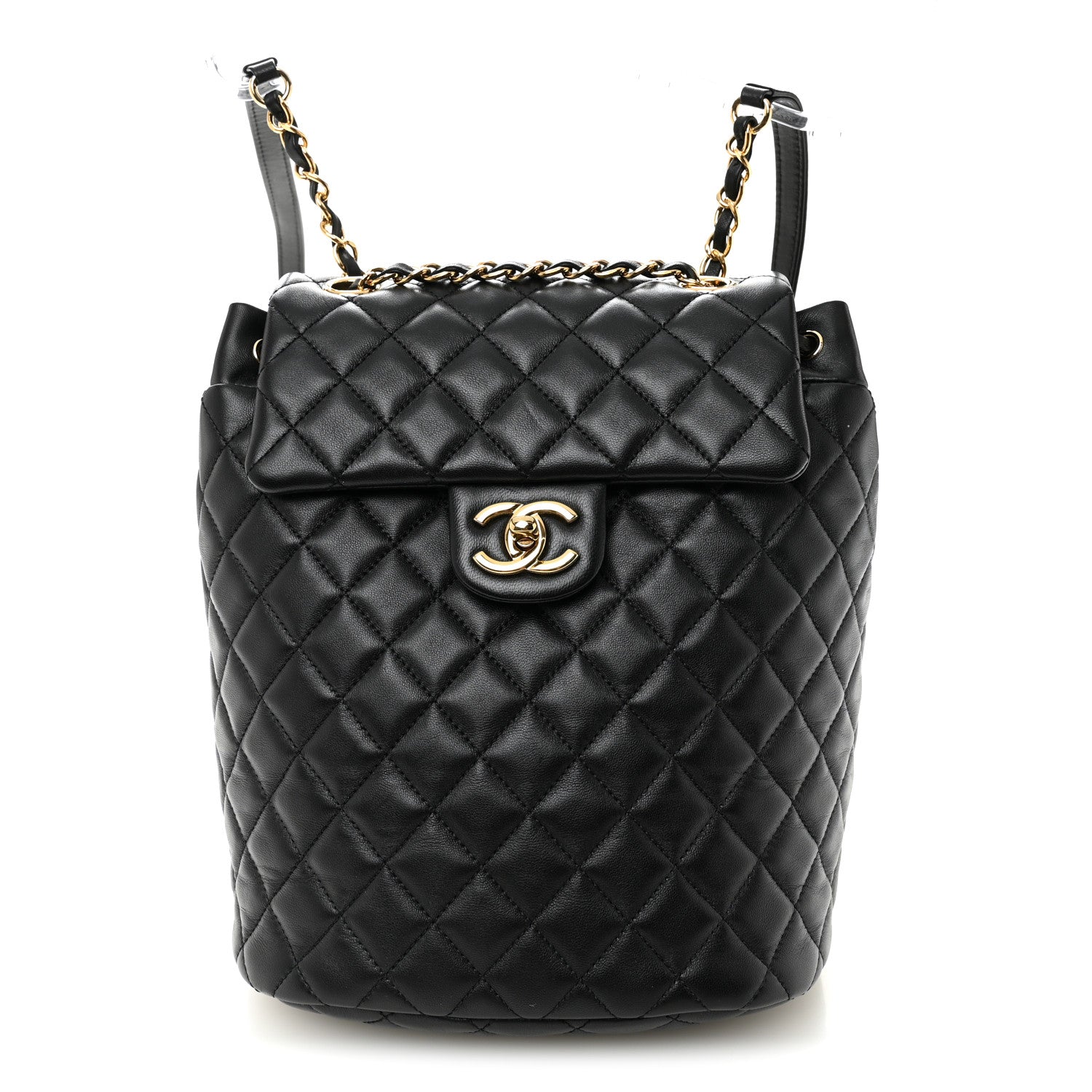 Chanel Lambskin Quilted Small Urban Spirit Backpack Black 1 of 11