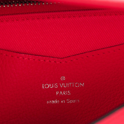 Louis Vuitton Calfskin Lockme II Wallet Poppy 6 of 7