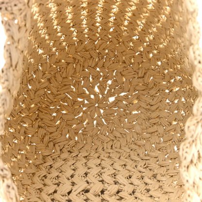 The Row Raffia Estelle Tote Bag Wheat 5 of 9