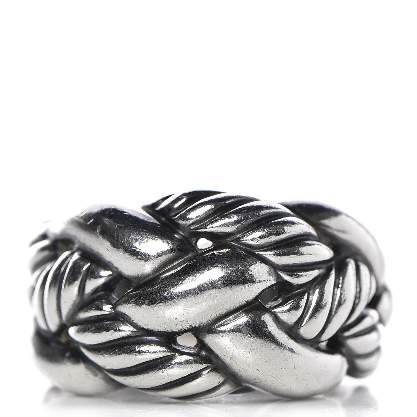 Sterling Silver 13mm Cordelia Ring 54 7