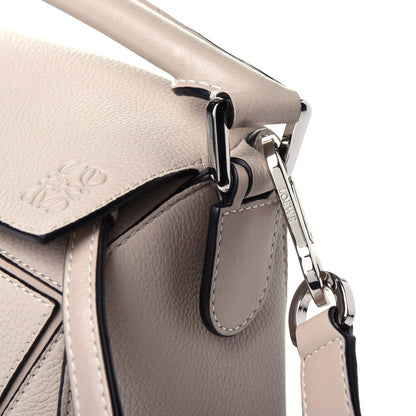 Loewe Calfskin Small Puzzle Bag Light Oat 9 of 9