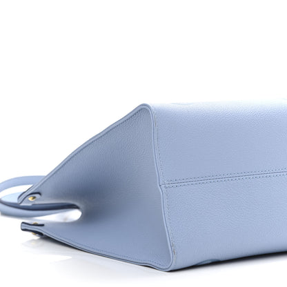 Louis Vuitton Empreinte Monogram Giant By The Pool Onthego MM Summer Blue 9 of 10