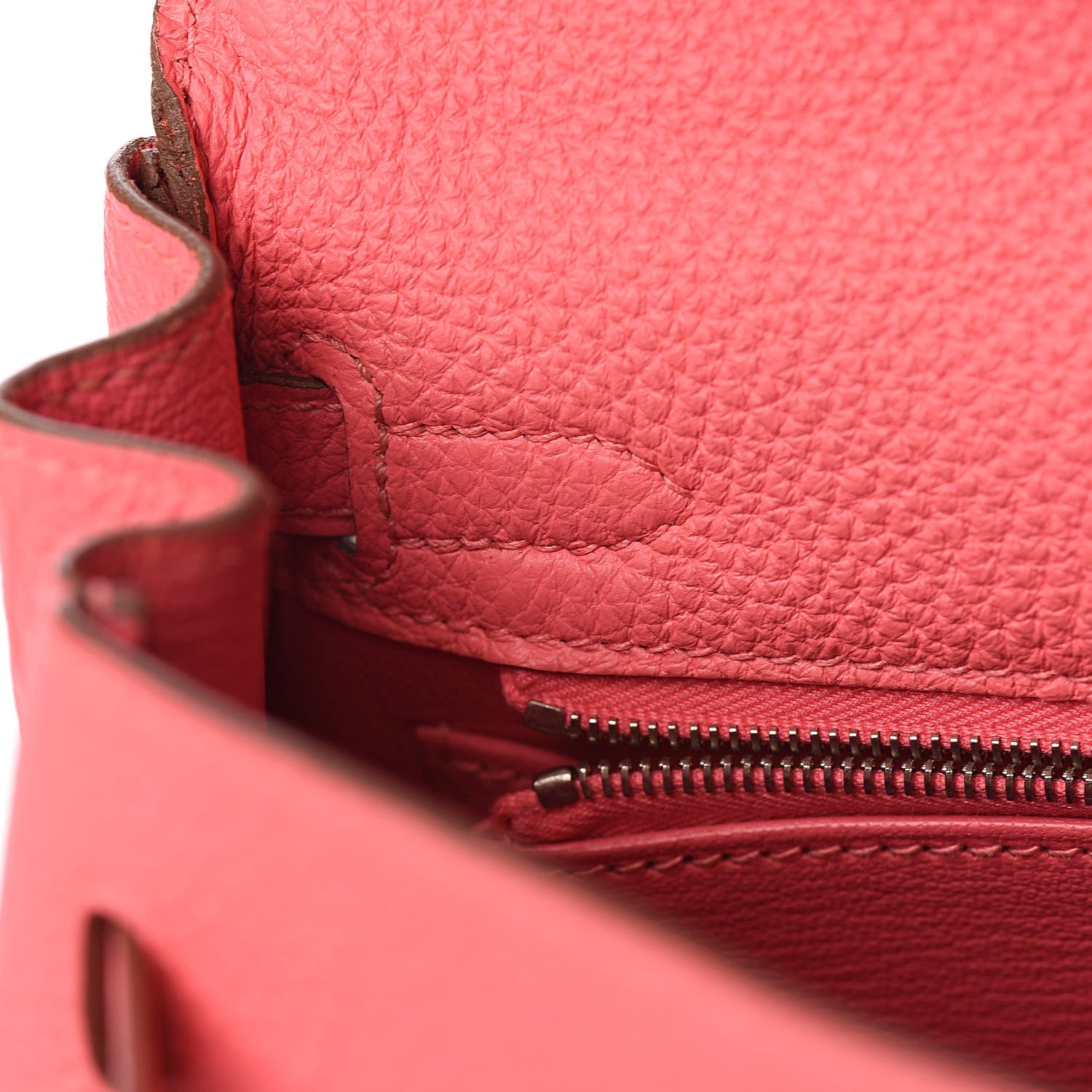 Hermes Togo Kelly Retourne 25 Rose Lipstick 7 of 33