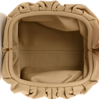 Bottega Veneta Smooth Butter Calf The Pouch Oversized Clutch Nude 5 of 8