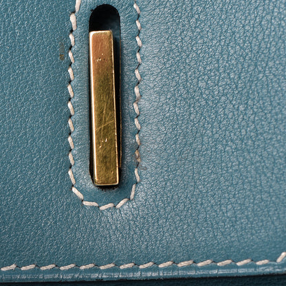 Hermes Swift Birkin 35 Blue Jean 41 of 55
