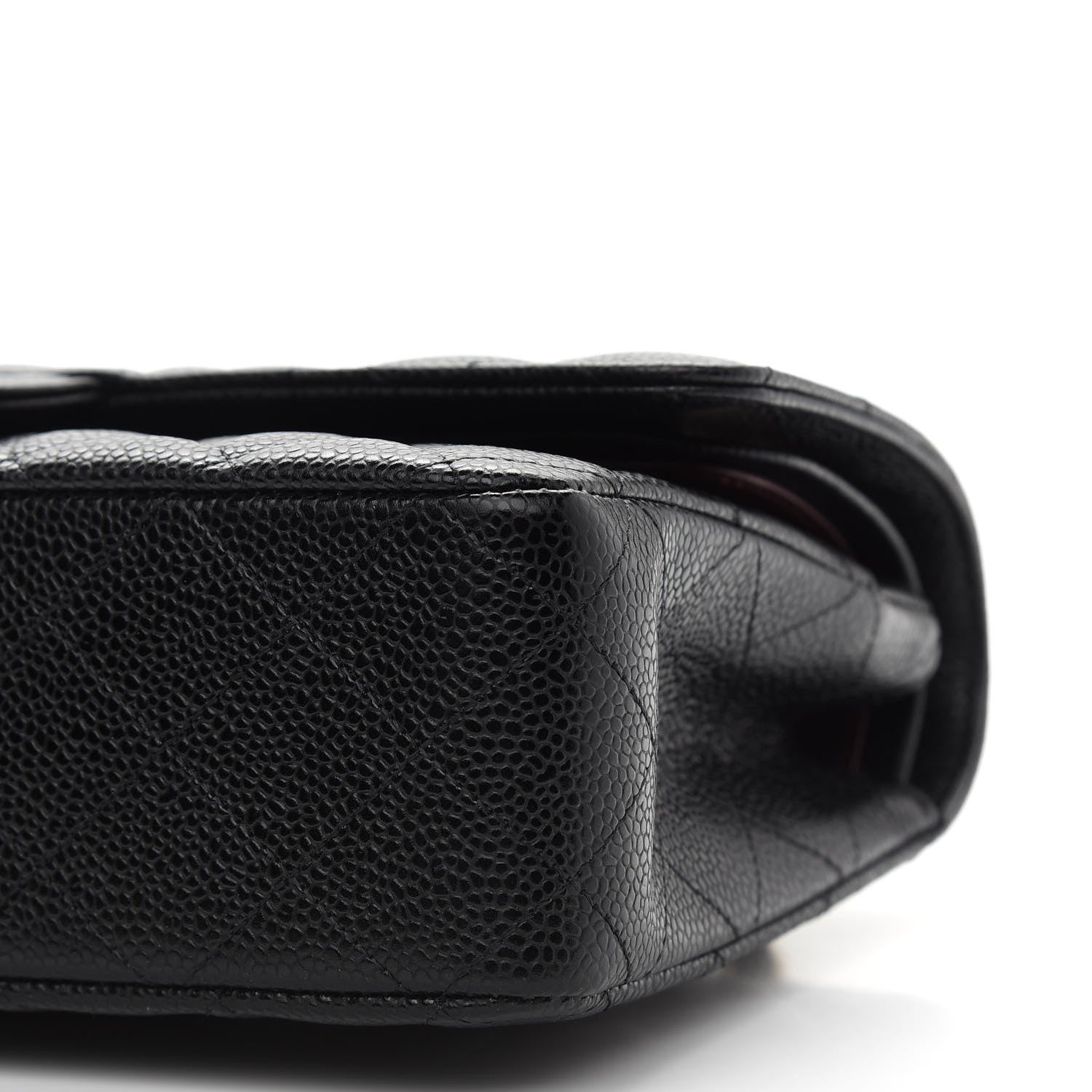 Chanel Caviar Quilted Medium Double Flap Black 8 of 8