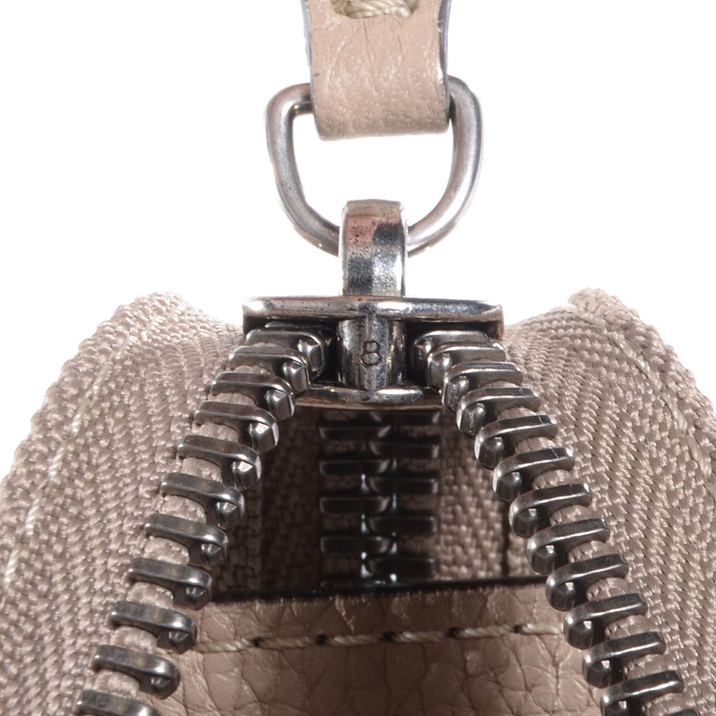 Drummed Calfskin Mini Luggage Dune