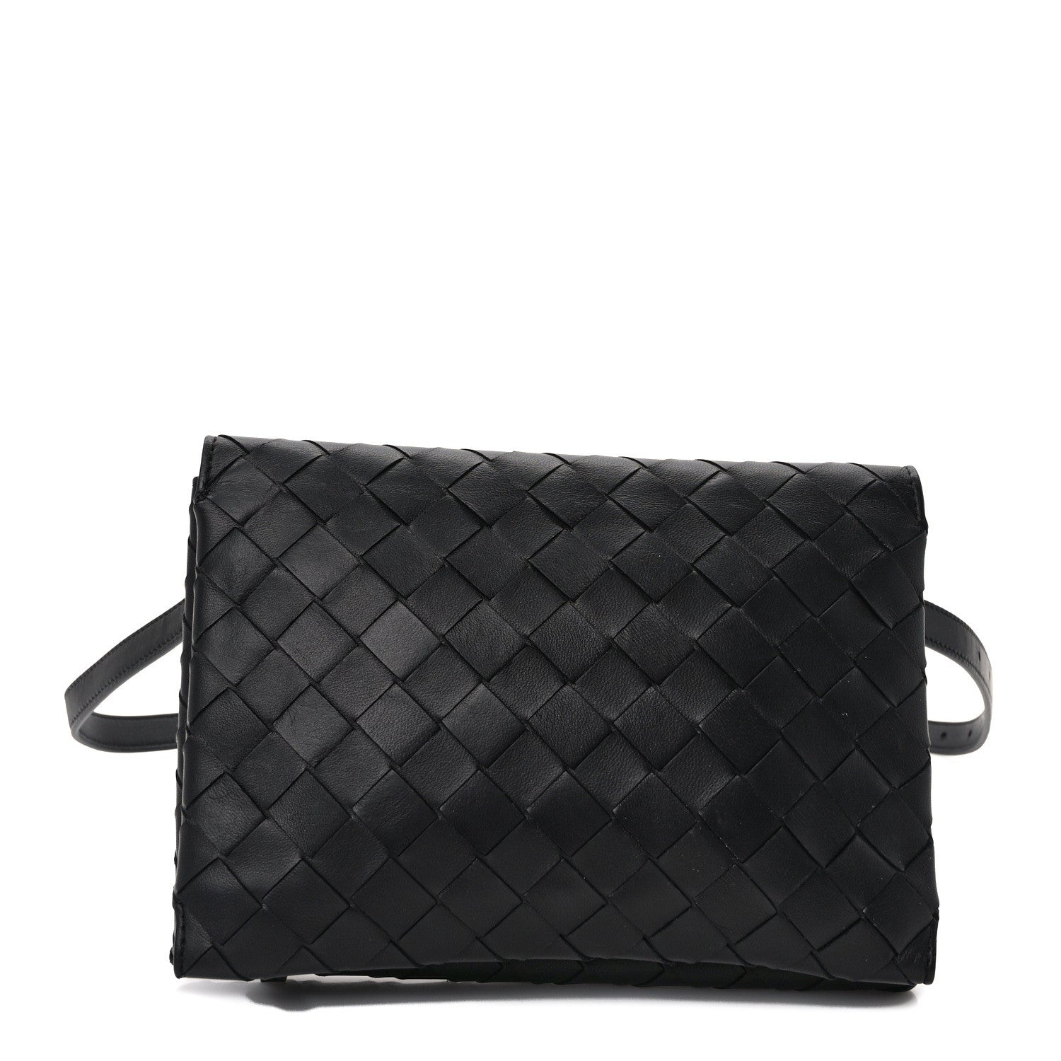 Bottega Veneta Nappa Intrecciato Belt Bag Black 1 of 11