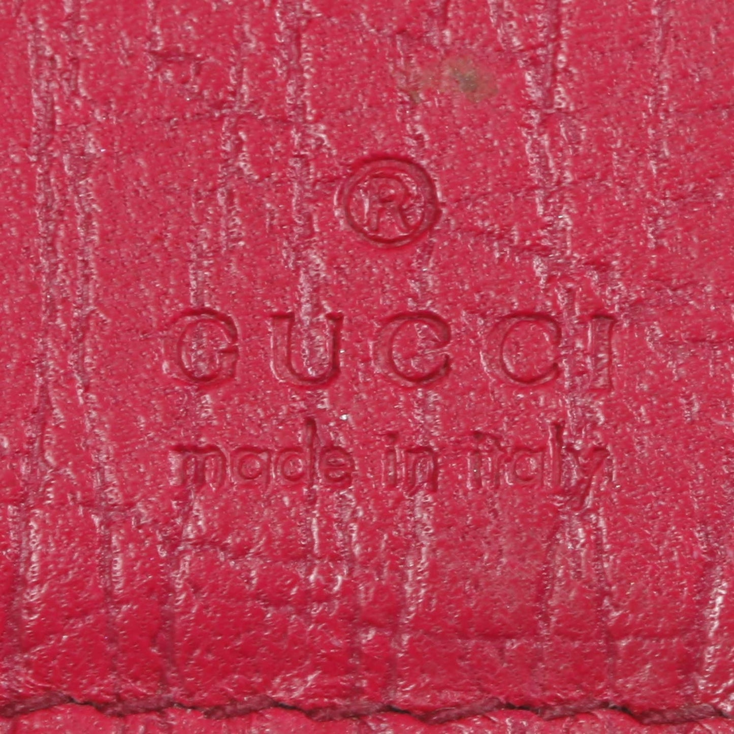 GG Plus Monogram Ladies GG Continental Wallet Red