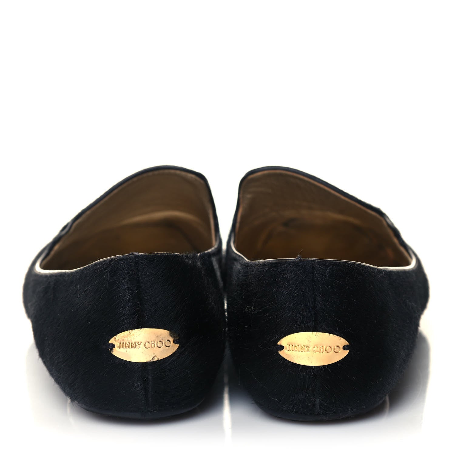 Jimmy Choo Pony Hair Weekend Slipper 37.5 Back 5 of 11