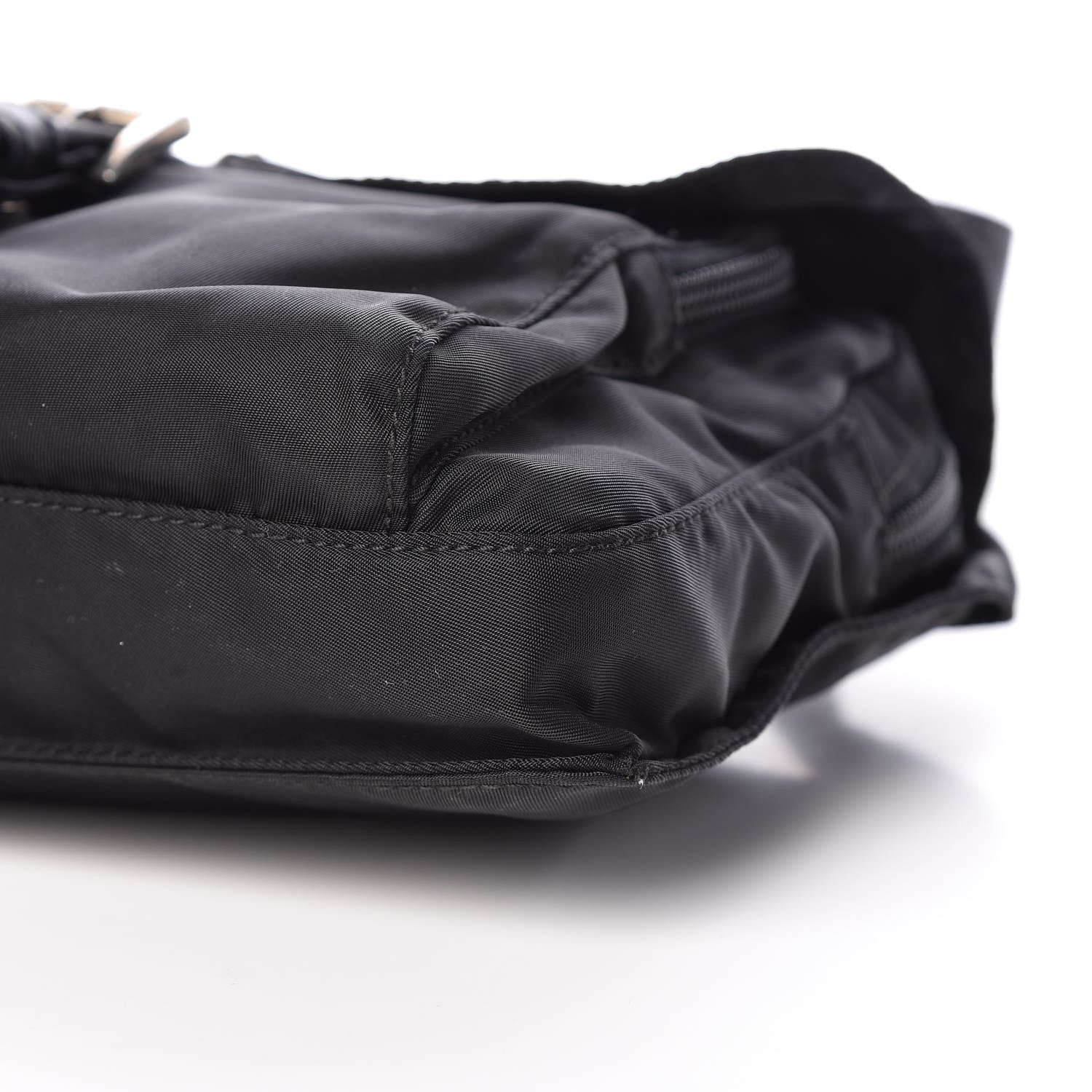 Prada Nylon Vela Messenger Black 9 of 9