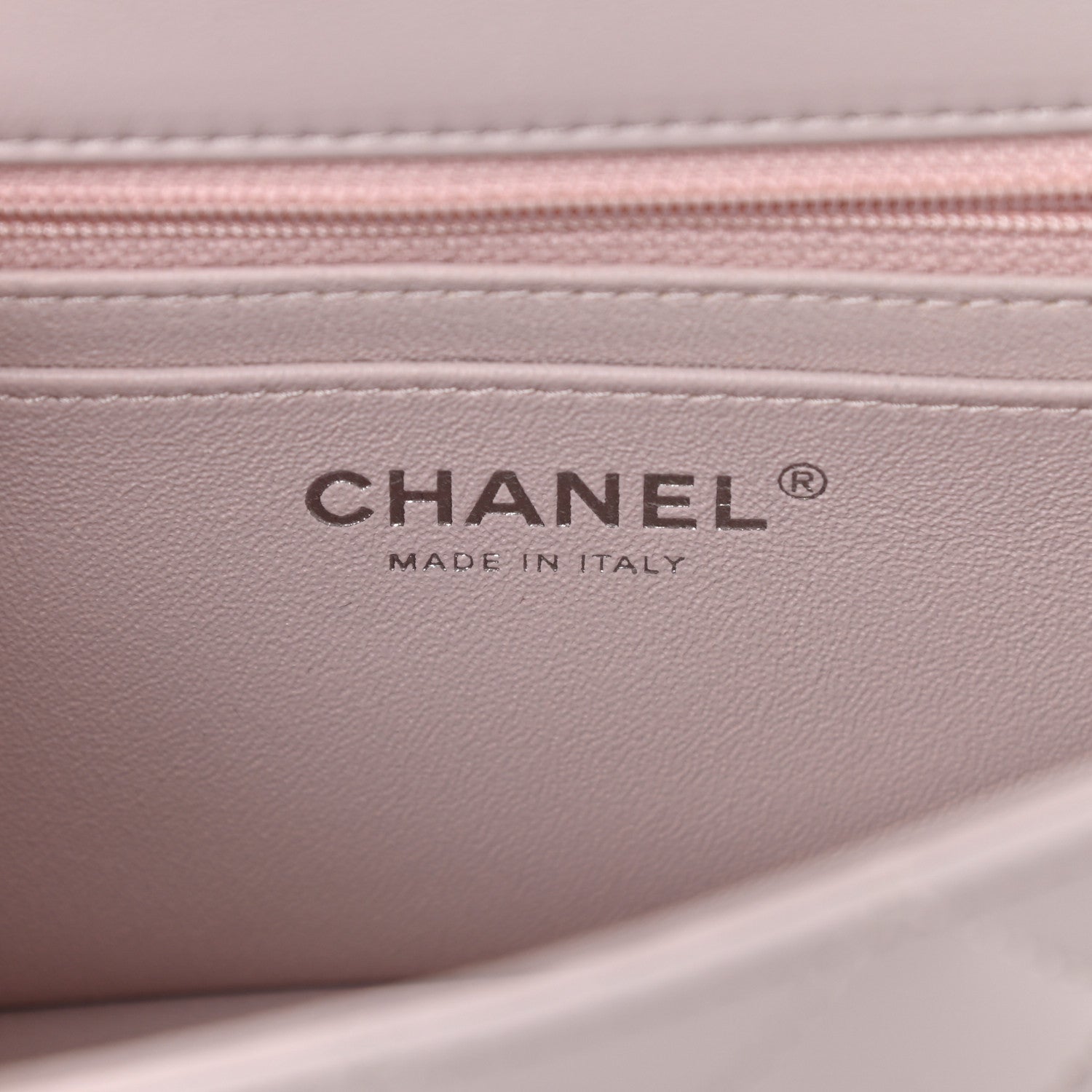 Chanel Lambskin Quilted Mini Rectangular Flap Light Purple 6 of 9