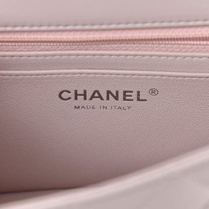 Chanel Lambskin Quilted Mini Rectangular Flap Light Purple 6 of 9