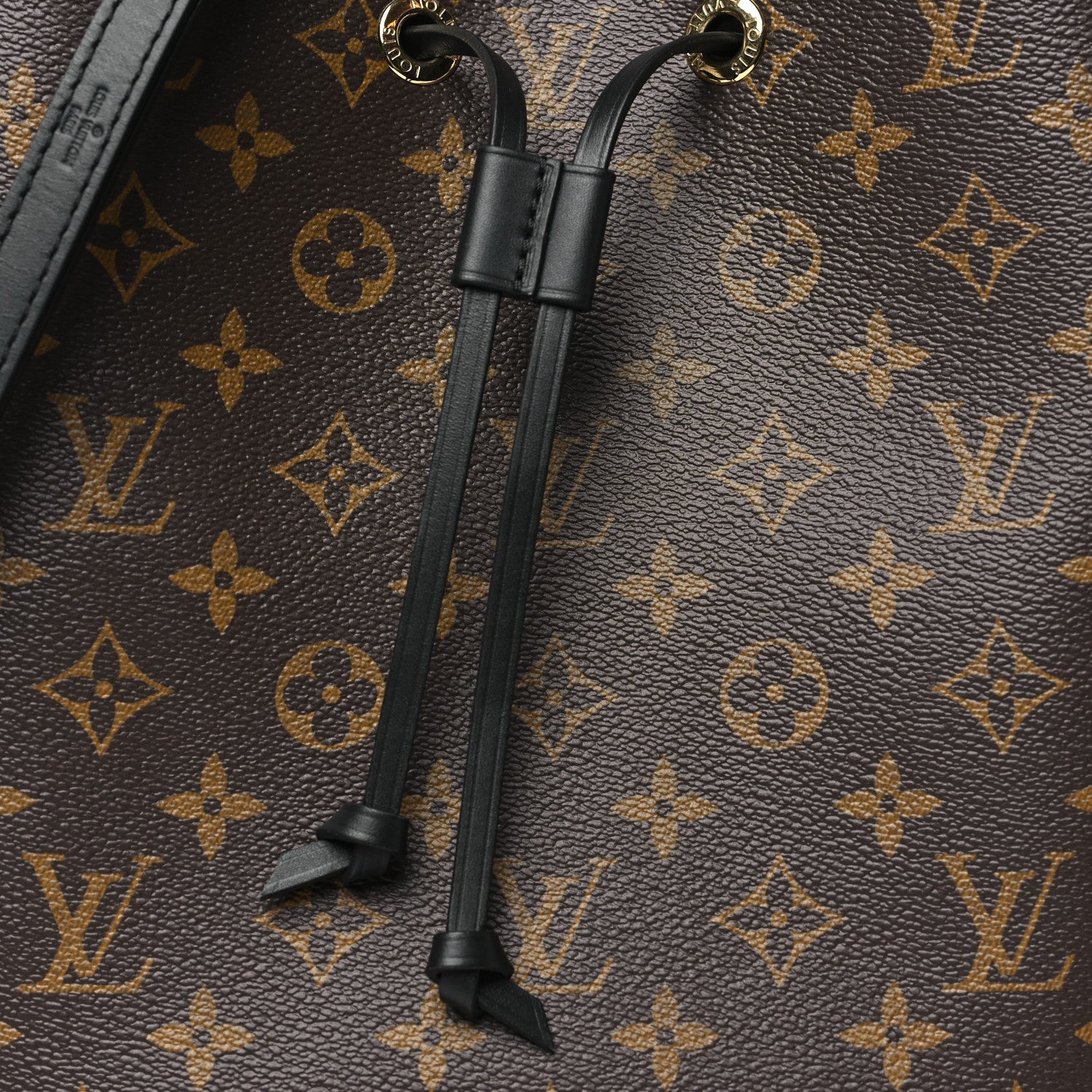 Louis Vuitton Monogram Neonoe MM Black 7 of 9